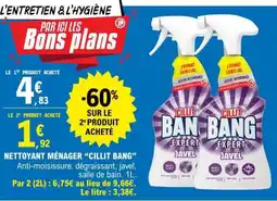 E.Leclerc Cillit Bang Expert Javel offre