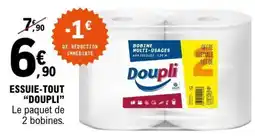 E.Leclerc ESSUIE-TOUT “DOUPLI” offre