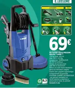 E.Leclerc NETTOYEUR HAUTE PRESSION LAVOR offre
