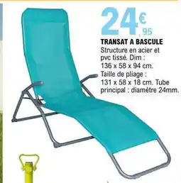 E.Leclerc TRANSAT A BASCULE offre