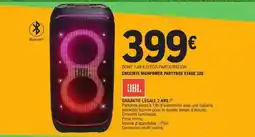 E.Leclerc ENCEINTE HIGHPOWER PARTYBOX STAGE 320 offre