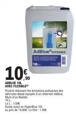 ADBLUE 10L AVEC FLEXIBLE