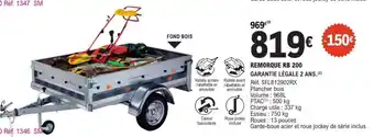 REMORQUE RB 200