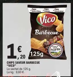 E.Leclerc CHIPS SAVEUR BARBECUE VICO offre