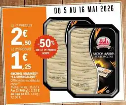 E.Leclerc ANCHOIS MARINÉS LA MONEGASQUE offre
