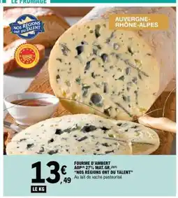 E.Leclerc FOURME D'AMBERT offre