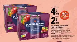E.Leclerc Eau gazeuse aromatisée 'San Pellegrino' offre