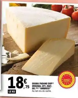 E.Leclerc GRANA PADANO DOP offre