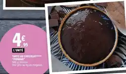 E.Leclerc TARTE AU CHOCOLAT POMONE offre