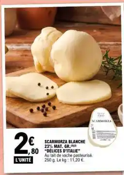 E.Leclerc SCAMORZA BLANCHE offre