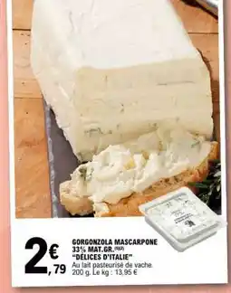 E.Leclerc Gorgonzola Mascarpone offre