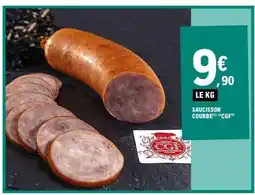 E.Leclerc Saucisson Courbé CGF offre