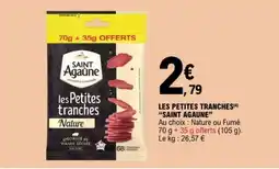 E.Leclerc LES PETITES TRANCHES SAINT AGAUNE offre