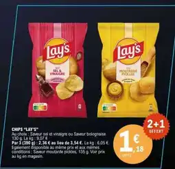 E.Leclerc CHIPS “LAY’S” offre