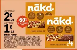 E.Leclerc Barres Nakd offre