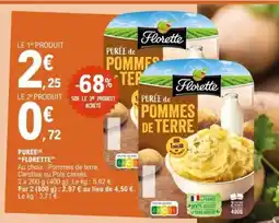 E.Leclerc PURÉE FLORETTE offre