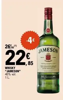 E.Leclerc Whisky Jameson offre