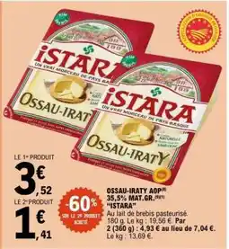 E.Leclerc OSSAU-IRATY AOP offre