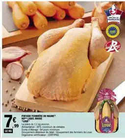 E.Leclerc PINTADE FERMIÈRE DU MAINE offre
