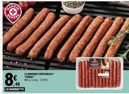 E.Leclerc 12 MERGUEZ VÉRITABLES FÉRIAL offre