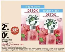 E.Leclerc Infusion à froid ELEPHANT offre