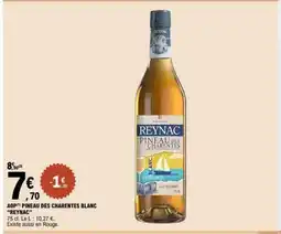 E.Leclerc AOP PINEAU DES CHARENTES BLANC REYNAC offre