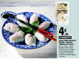 E.Leclerc GYOZA FUNKO CREVETTE VAPEUR + SAUCES offre