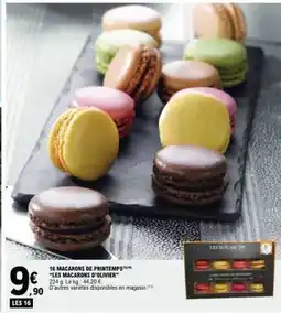 E.Leclerc 16 MACARONS DE PRINTEMPS offre