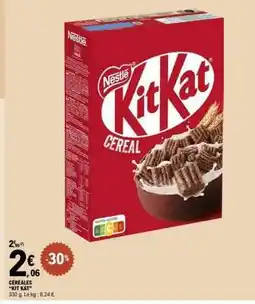 E.Leclerc CÉRÉALES KIT KAT offre