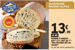 E.Leclerc FOURME D'AMBERT offre