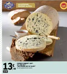 E.Leclerc FOURME D'AMBERT AOP offre