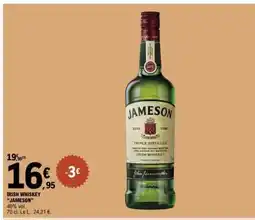 E.Leclerc IRISH WHISKEY JAMESON offre