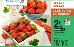 E.Leclerc Fraise ronde offre