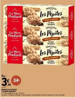 E.Leclerc BISCUITS LES PÉPITES “LA MÈRE POULARD” offre