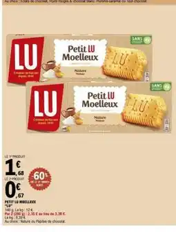 E.Leclerc PETIT LU MOELLEUX offre