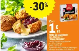 E.Leclerc Panés au Camembert offre