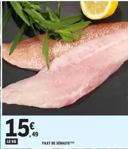 E.Leclerc Filet de sébaste offre