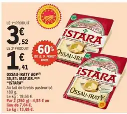 E.Leclerc Ossau Iraty Aop offre