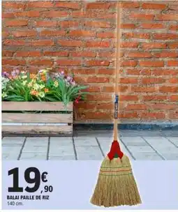 E.Leclerc BALAI PAILLE DE RIZ offre