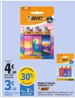 E.Leclerc BIC Maxi offre