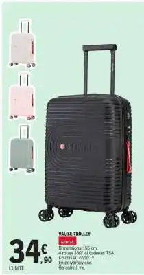 E.Leclerc VALISE TROLLEY offre