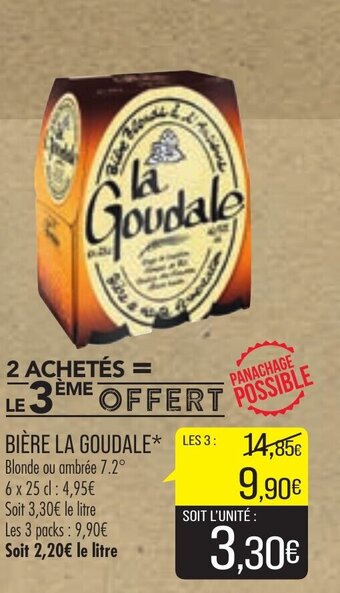 Match Bière la goudale offre