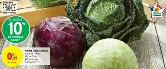 Intermarché Foire aux choux offre