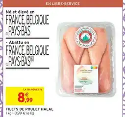 Intermarché Filets de poulet Halal offre