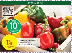 Intermarché POIVRON TRICOLORE offre