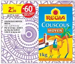 Intermarché COUSCOUS MOYEN REGIA offre