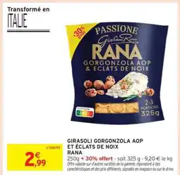 Intermarché GIRASOLI GORGONZOLA AOP ET ÉCLATS DE NOIX offre