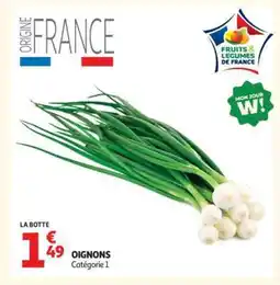 Auchan Oignons offre