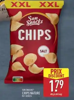 ALDI SUN SNACKS CHIPS NATURE offre