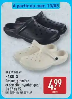 ALDI SABOTS offre